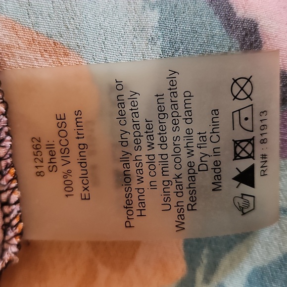 PLENTY Floral Smocked Balloon Sleeve Off Shoulder Square Neck Top - Picture 9 of 9